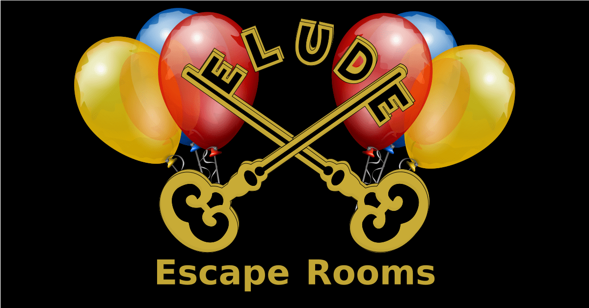 Elude Logo with Balloons