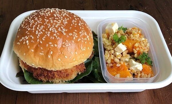 Chicken Burger in Party Box