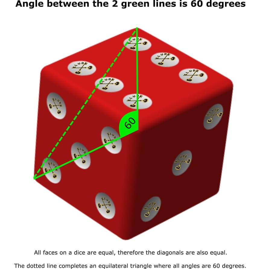 Dice Angle Answer