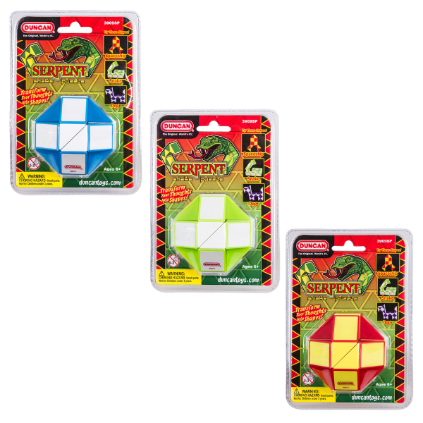 Brainteaser - Duncan Serpent Snake Puzzle (Assorted Colours)