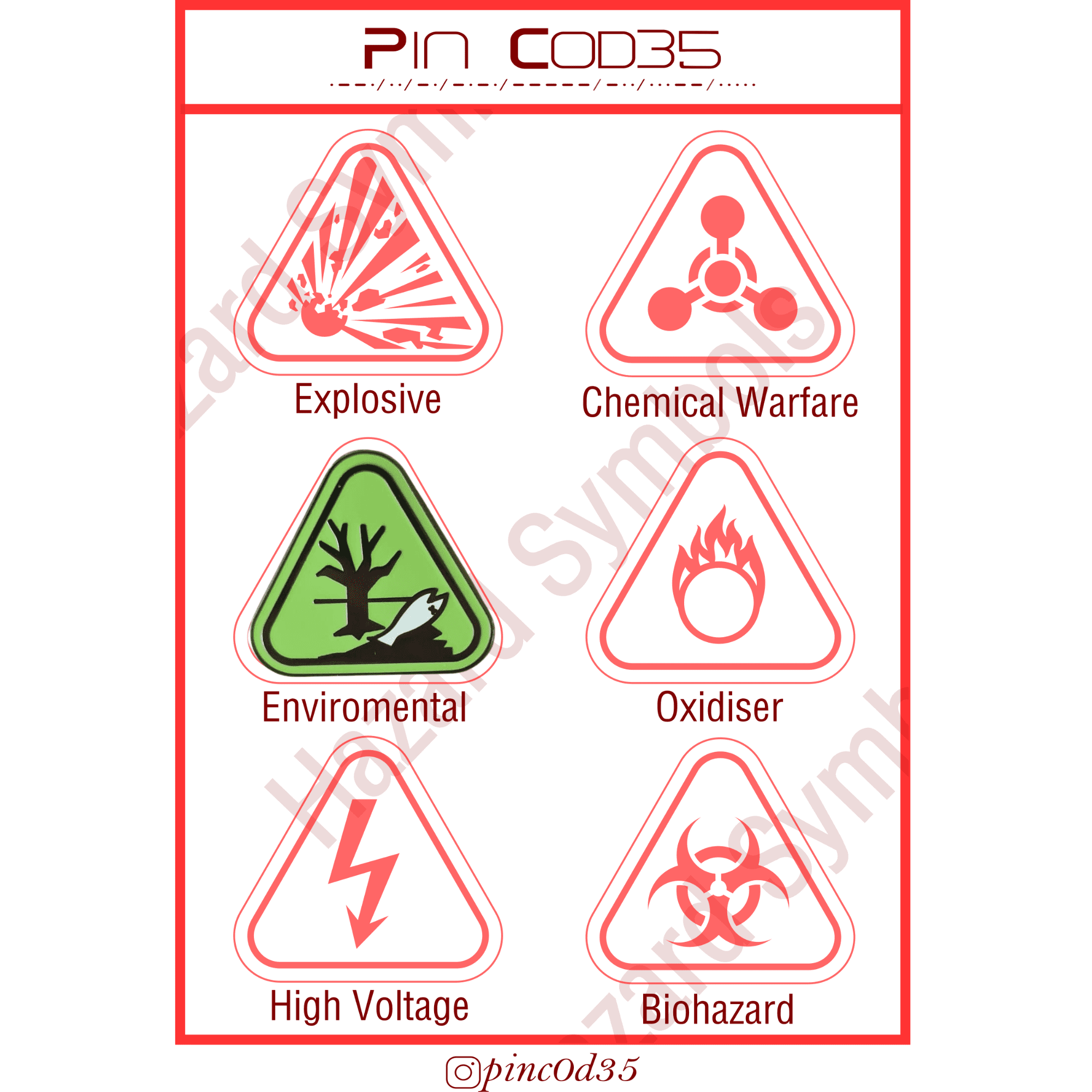 Enamel Pin - Environmental