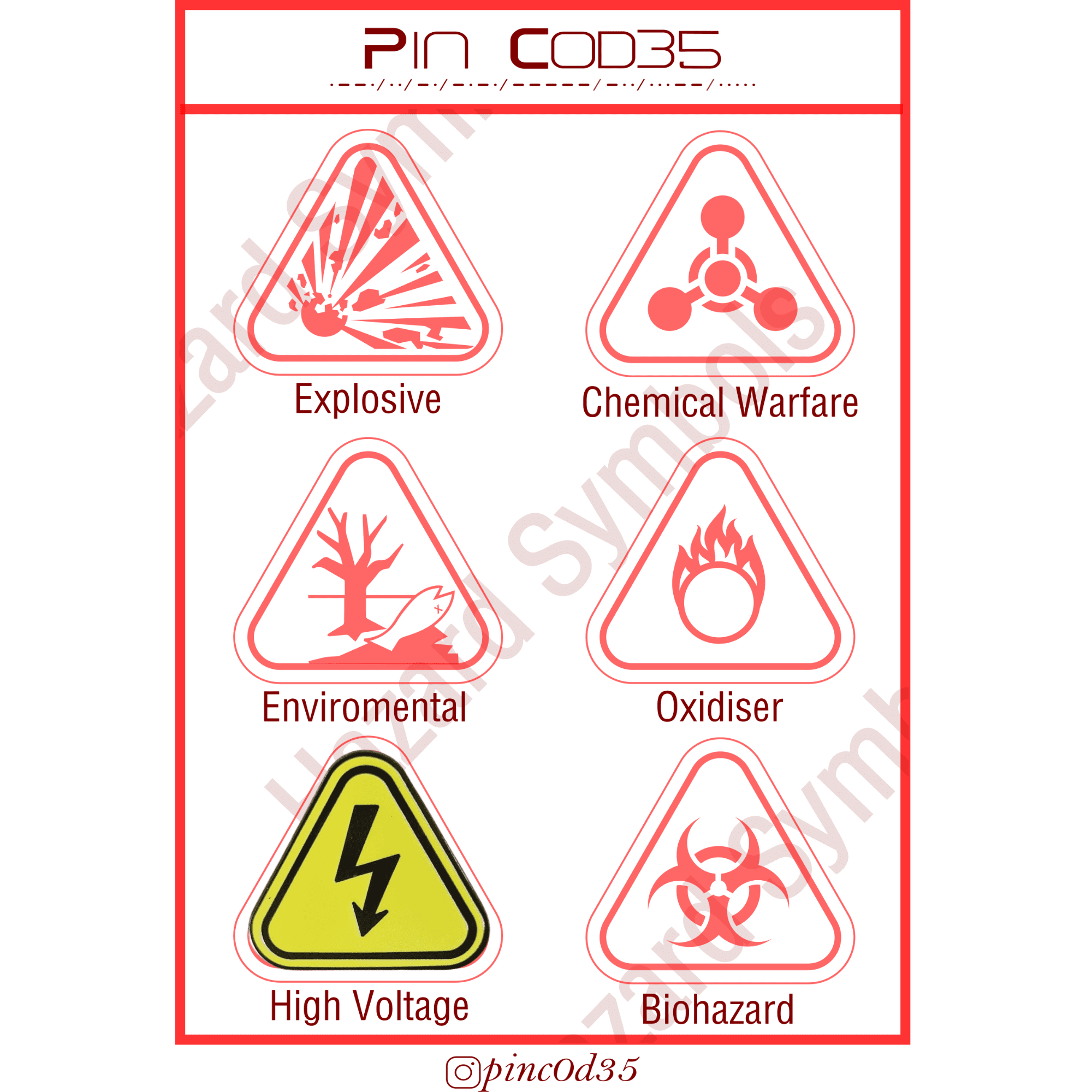 Enamel Pin - High Voltage