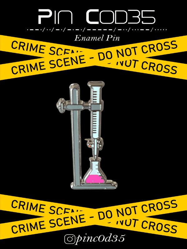 Enamel Pin - Titration