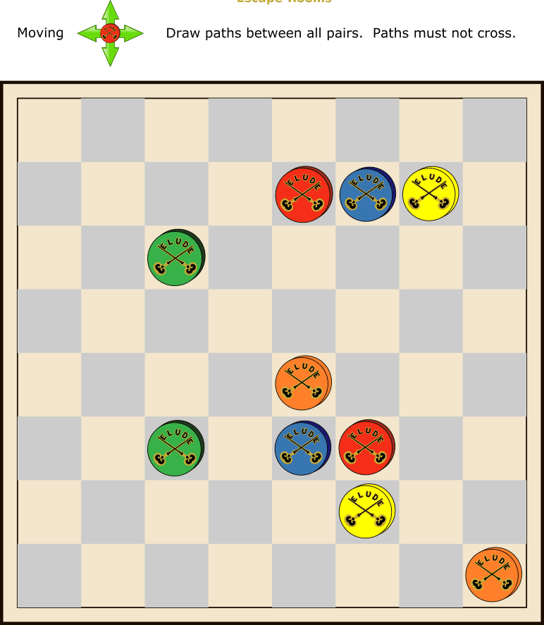 Paths on Chessboard Q