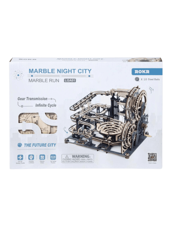 ROKR Marble Night City LGA01 Marble Run