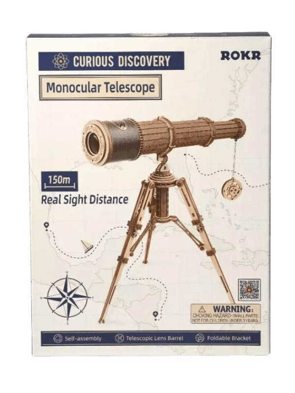 ROKR Monocular Telescope 3D Wooden Puzzle ST004