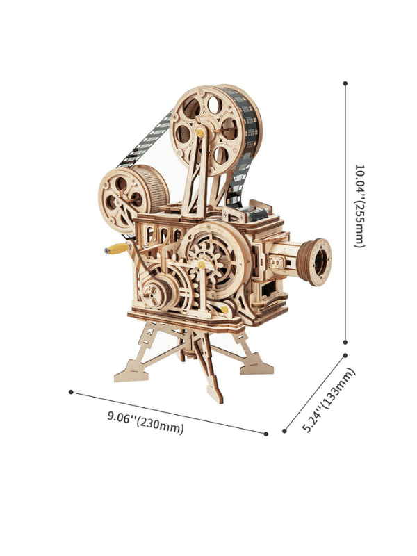 ROKR Vitascope Movie Projector 3D Wooden Puzzle LK601