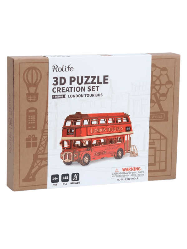 Rolife 3D Puzzle Creation Set - London Tour Bus TGM02