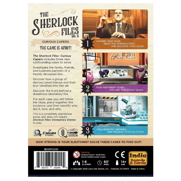 Sherlock Files Vol II - Curious Capers