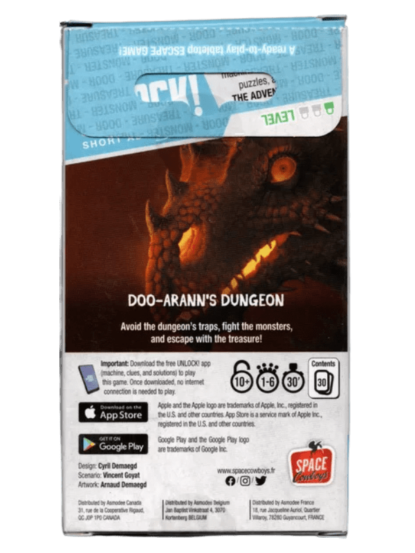 Unlock- Short Adventures - Doo-Arnn's Dungeon