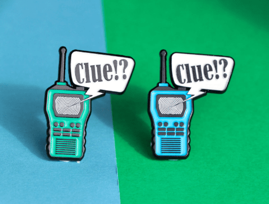 Enamel Pin - Walkie Talkie