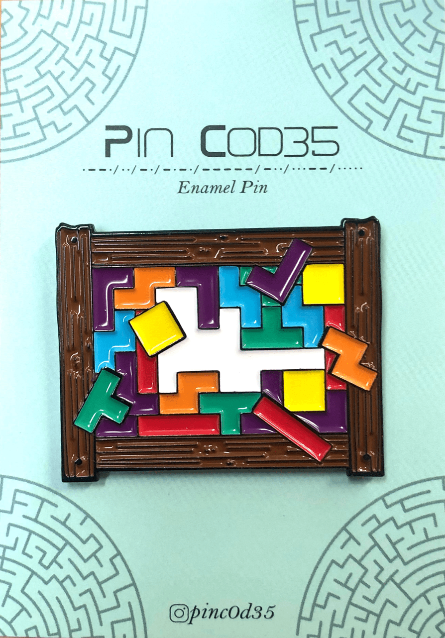 Enamel Pin - Tangram